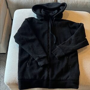 Athleta Men's Black Hooded Jacket